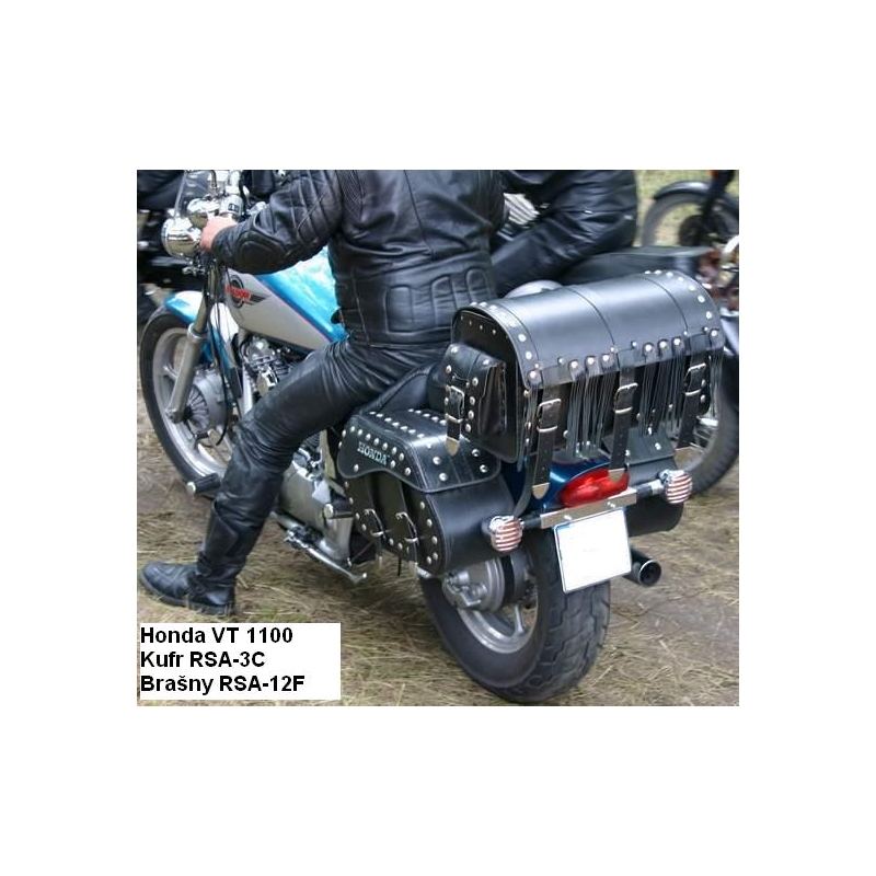 Kožené brašny na motocykel Chopper RSA-12F