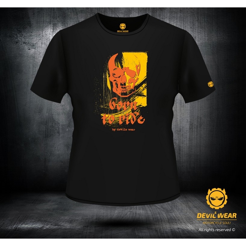 Pánske tričko Devils Wear - BTR Skull výpredaj