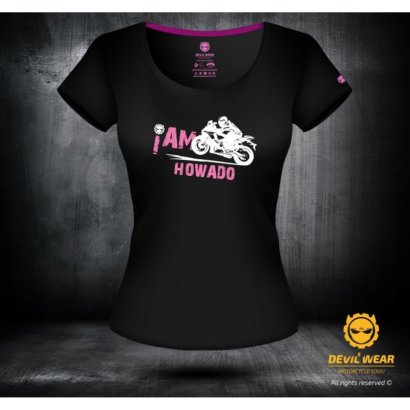 Dámské triko Devils Wear - I am Howado výpredaj