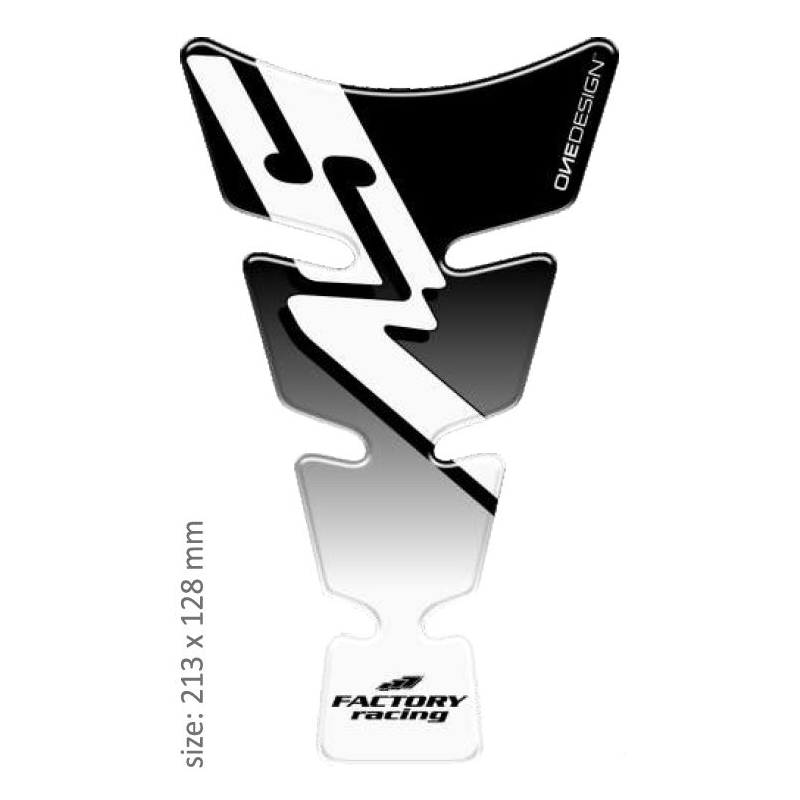 Polep palivovej nádrže Print - Spirit SV čierny