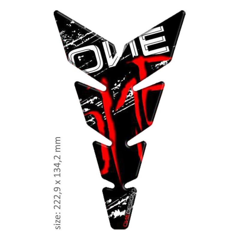 Polep palivovej nádrže Print - Anniversary one červený výpredaj