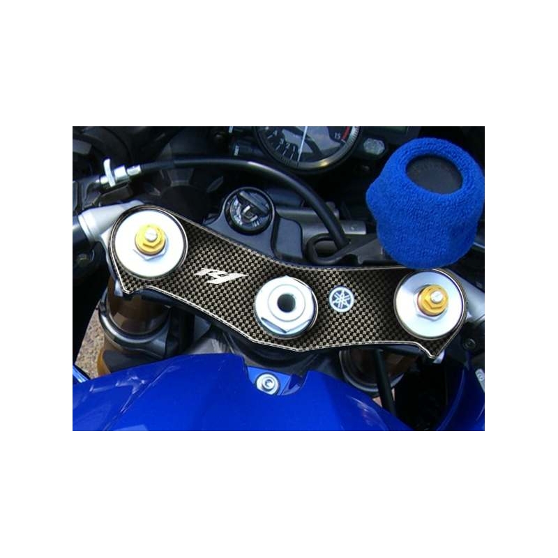 Karbónový polep okulárov Print - Yamaha R1 (2007 - 2008)