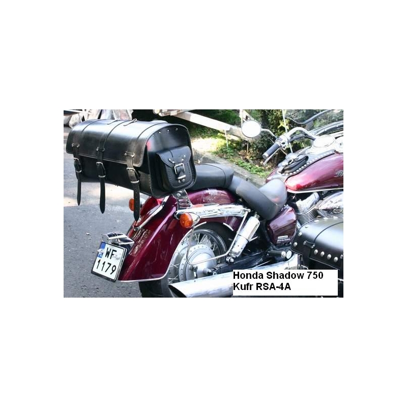 Kožený moto kufor na motocykel Chopper RSA-4A