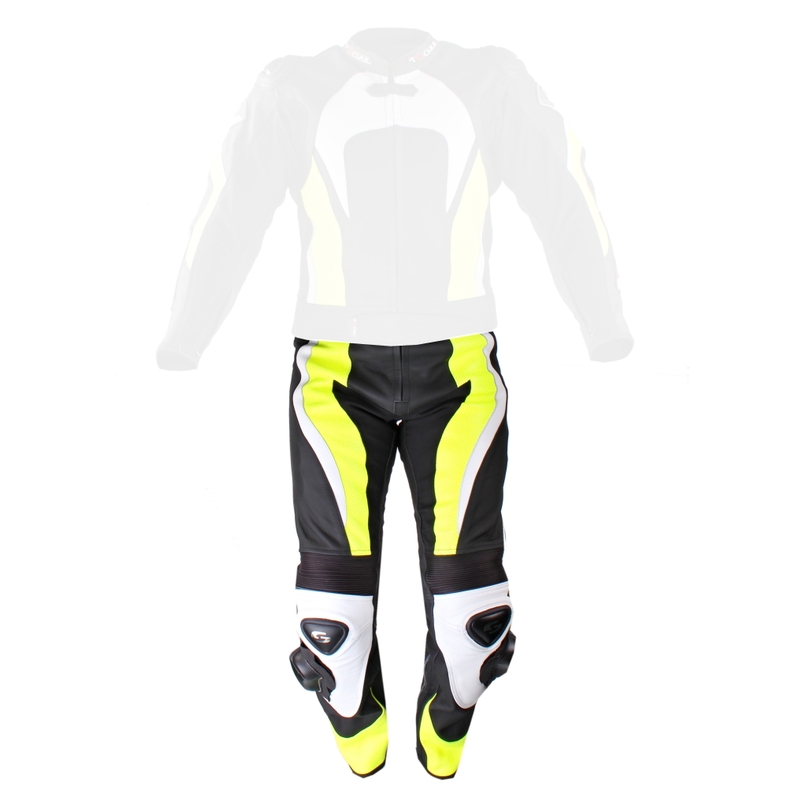 Pánske nohavice Tschul 575 čierno-fluorescenčno-žlté výpredaj