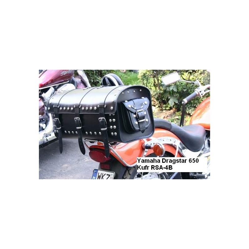Kožený moto kufor na motorku Chopper RSA-4B