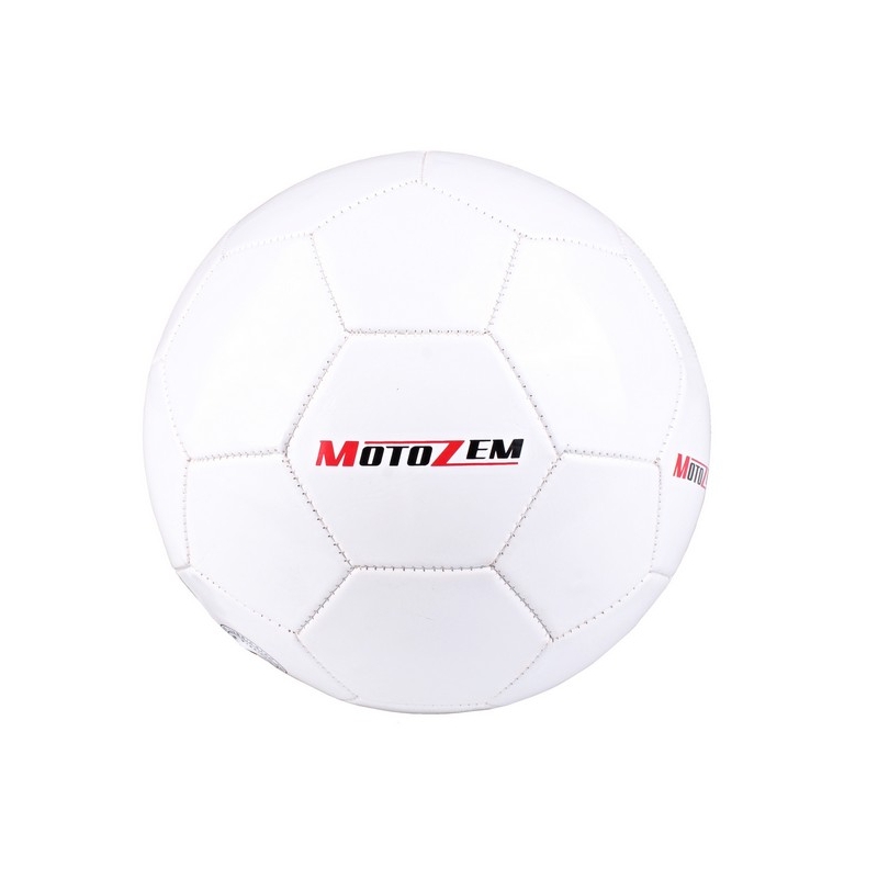 Futbalová lopta MotoZem biely