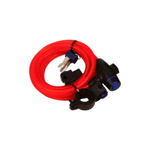 Zámek Oxford Cable Lock červený