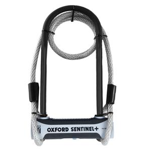 Zámek Oxford U Profil Sentinel Shackle Duo černo-šedý