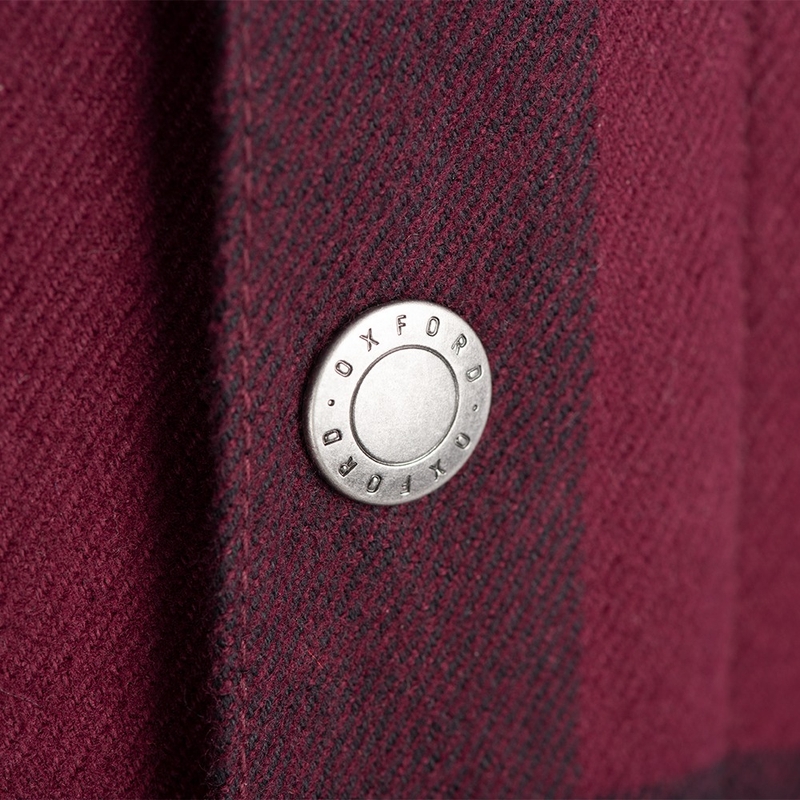 Košeľa na motocykel Oxford Kickback 2.0 červeno-čierna výpredaj