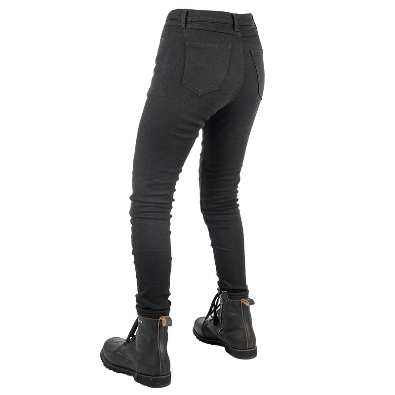 Skrátené dámske nohavice Oxford Original Approved Jeggings AA čierne výpredaj