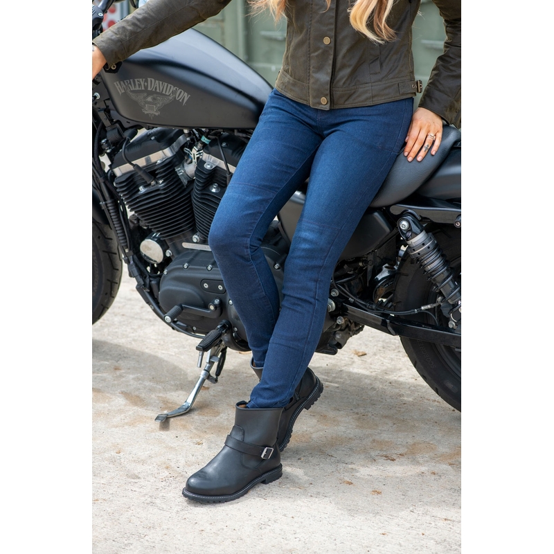 Dámske nohavice Oxford Original Approved Jeggings AA modré indigo výpredaj