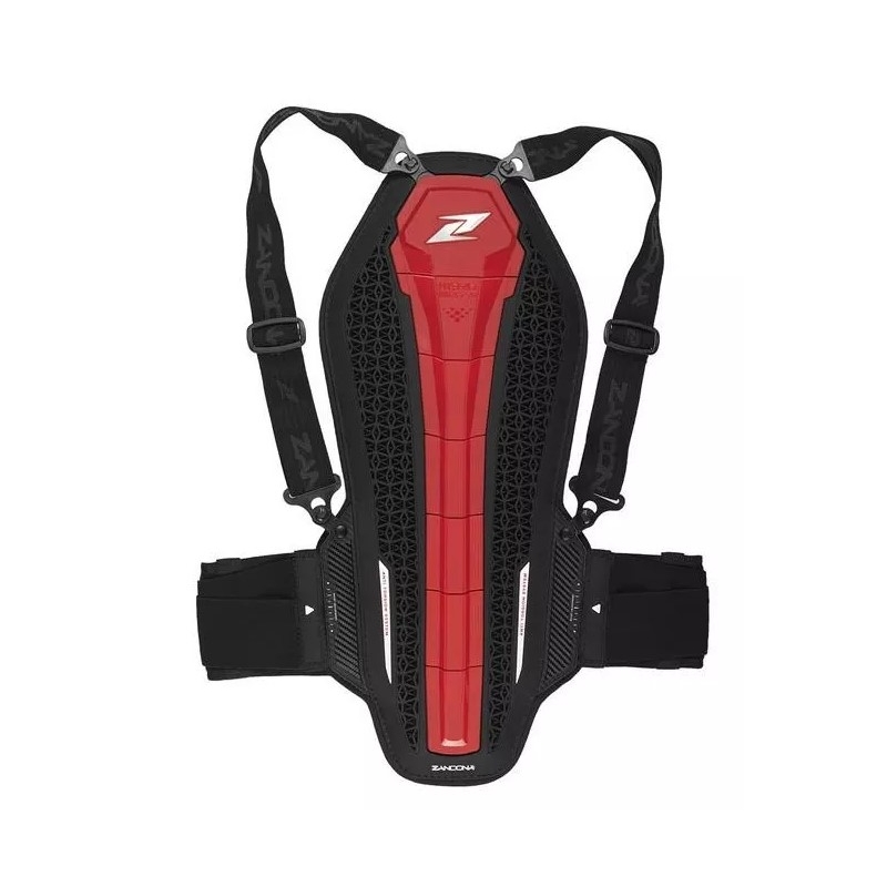 Chrbtový chránič Zandona Hybrid Back Pro X6 červený 158 - 167 cm