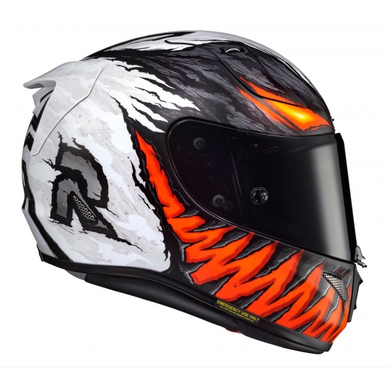 Integrálna prilba na motocykel HJC RPHA 11 Anti Venom MC1SF čierno-bielo-červená
