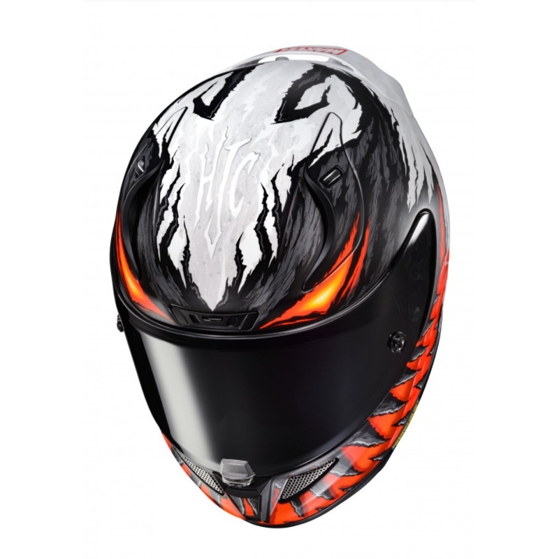 Integrálna prilba na motocykel HJC RPHA 11 Anti Venom MC1SF čierno-bielo-červená