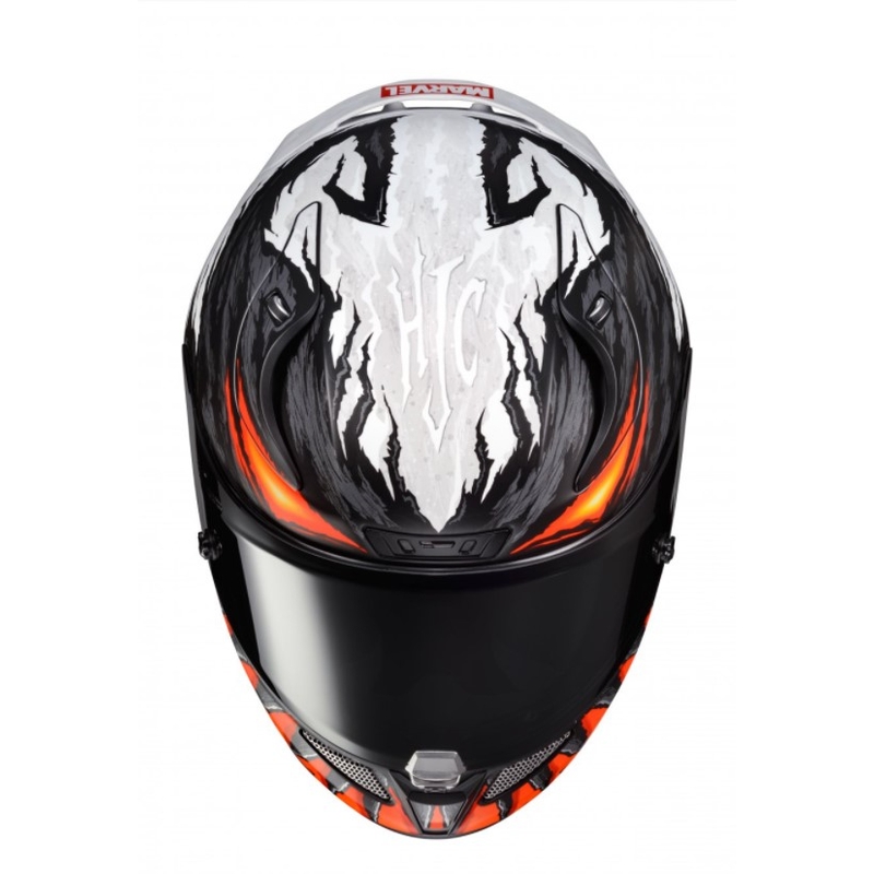 Integrálna prilba na motocykel HJC RPHA 11 Anti Venom MC1SF čierno-bielo-červená