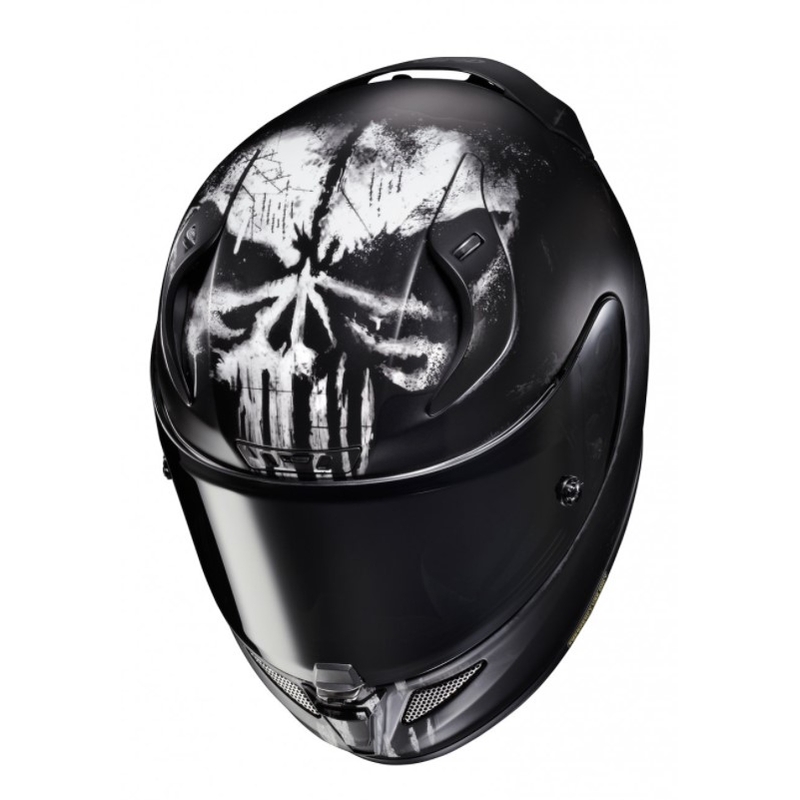 Integrálna prilba na motocykel HJC RPHA11 Punisher MC5SF bielo-čierná