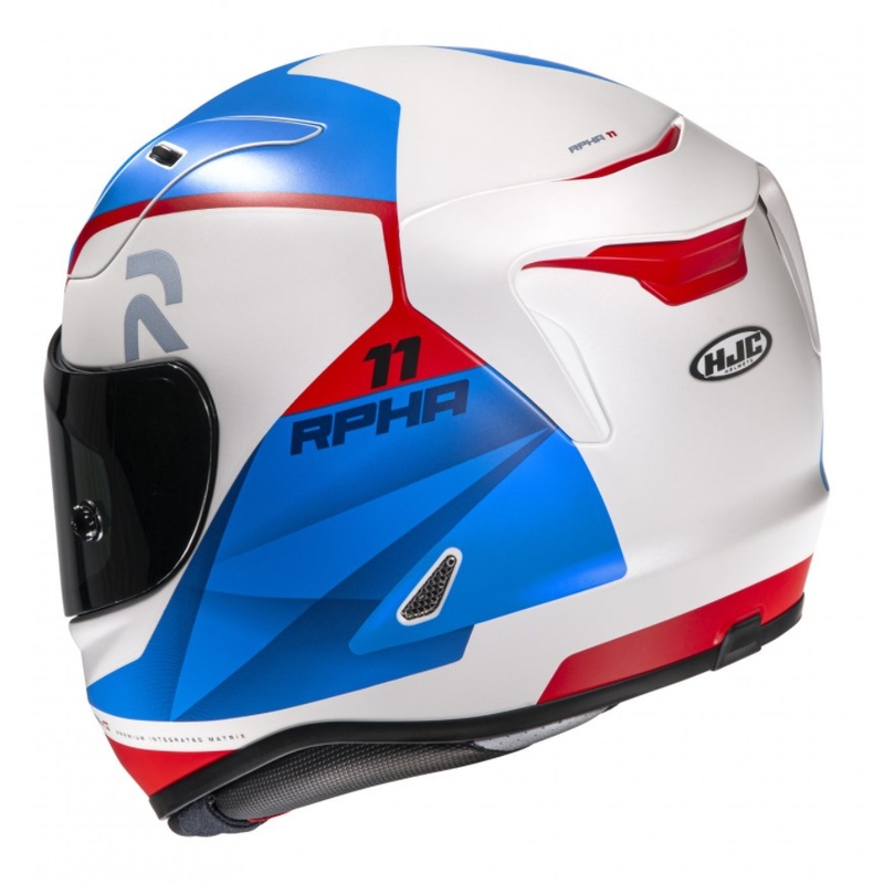 Integrálna prilba na motocykel HJC RPHA 11 Texen MC21SF modro-červeno-biela výpredaj