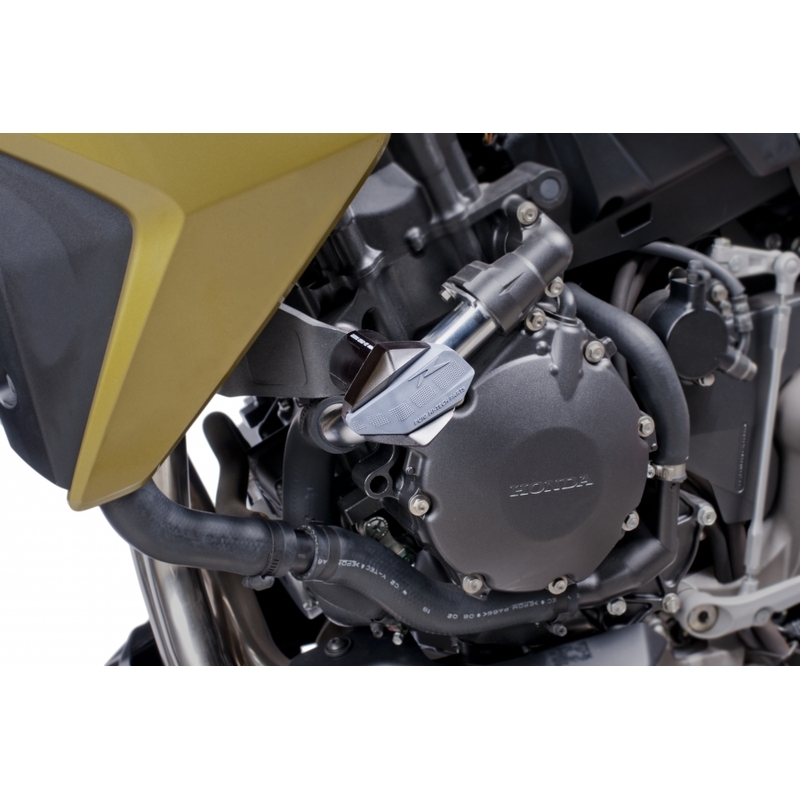 Padacie protektory Puig PRO - Honda CBR600RR (2007 - 2008) čierne