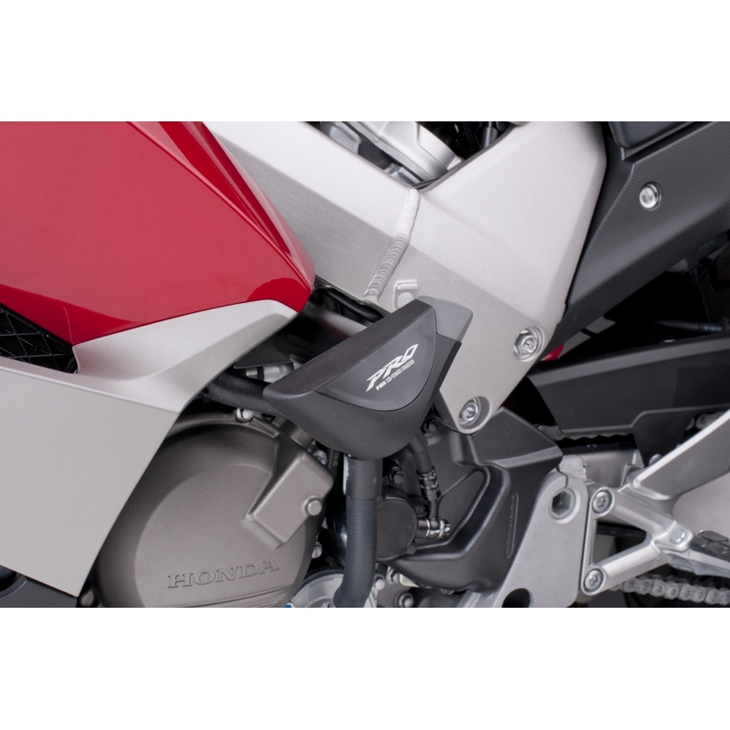 Padacie protektory Puig PRO - Honda Crossrunner (2011 - 2014) čierne