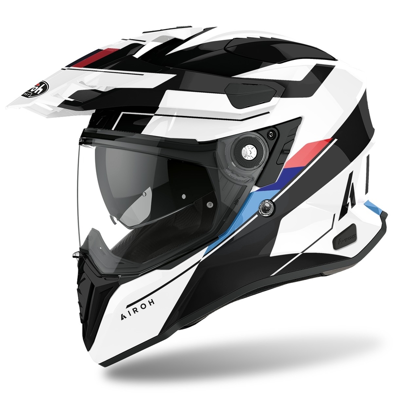 Enduro prilba Airoh Commander Skill 2022 biela