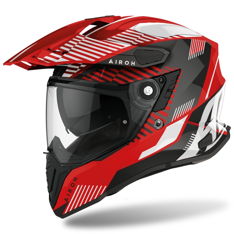 Enduro prilba Airoh Commander Boost 2022 červená lesklá výpredaj