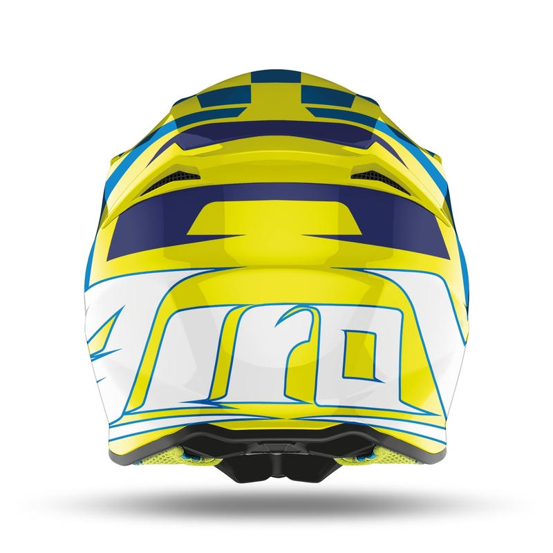Motokrosová prilba Airoh Twist 2.0 TC21 2022 žltá lesklá výpredaj