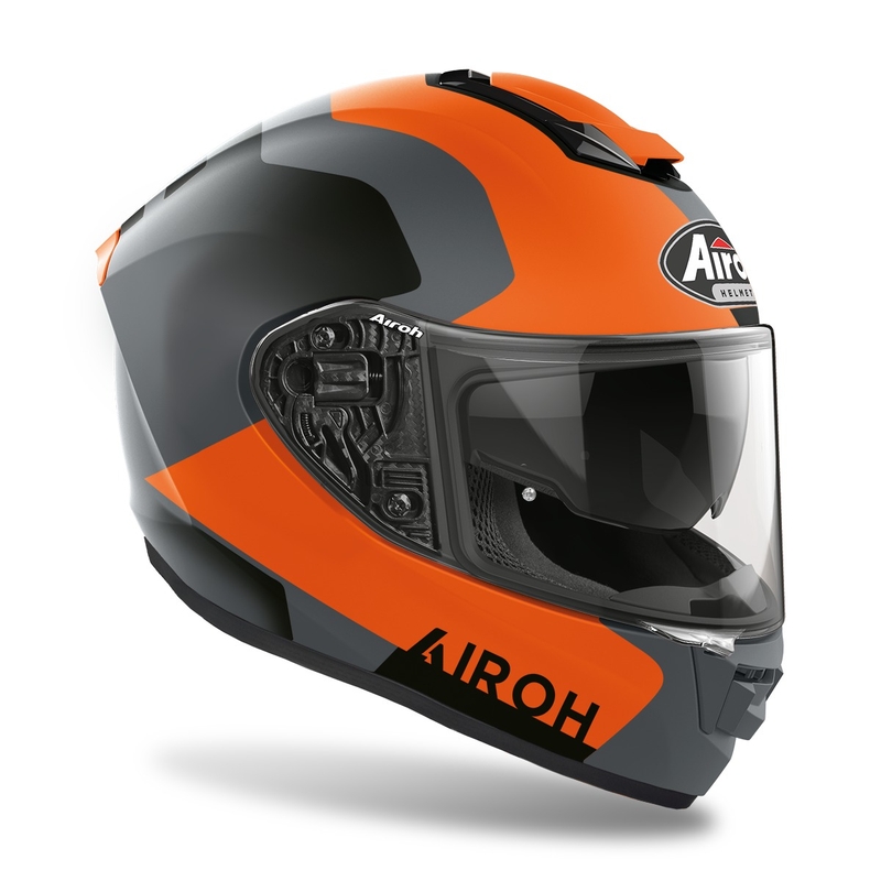 Integrálna prilba na motocykel Airoh ST.501 Dock 2022 oranžová matná výpredaj