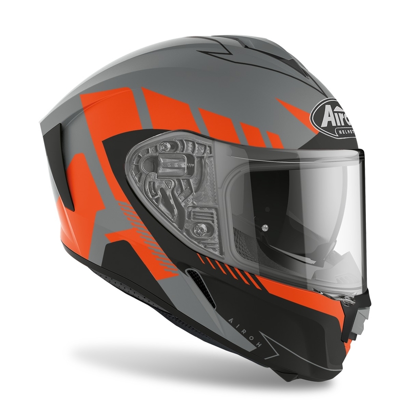 Integrálna prilba na motocykel Airoh Spark Rise 2022 oranžová matná výpredaj