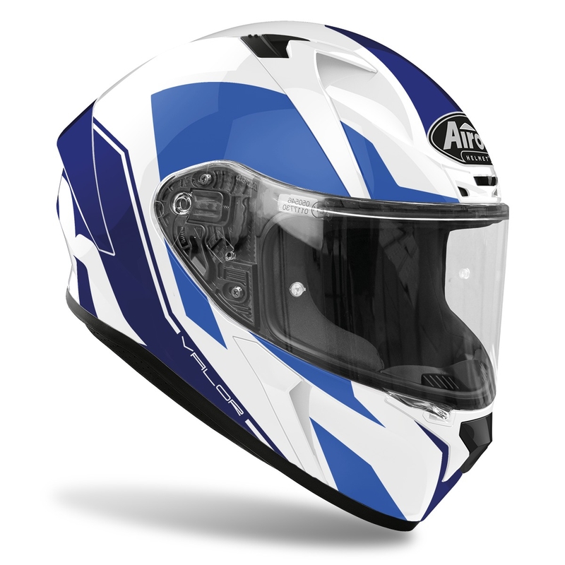Integrálna prilba na motocykel Airoh Valor Wings 2022 modrá lesklá výpredaj