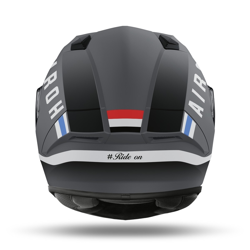 Integrálna prilba na motocykel Airoh Valor Craft 2022 bielo-šedá matná