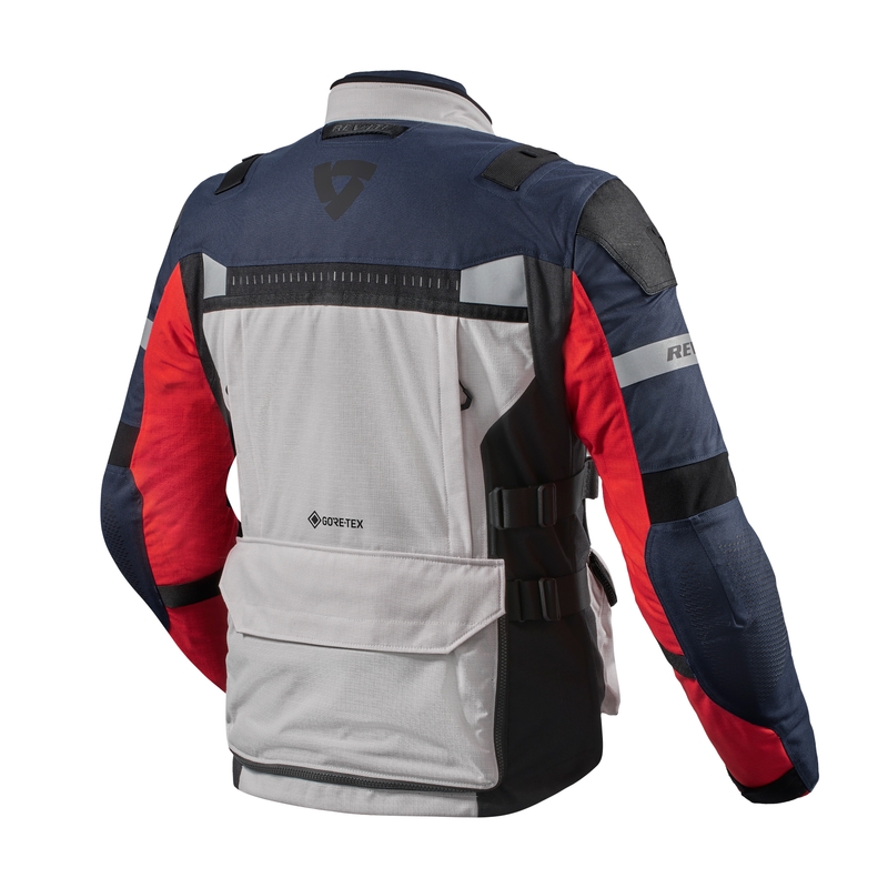 Bunda na motocykel Revit Defender 3 GTX červeno-modrá