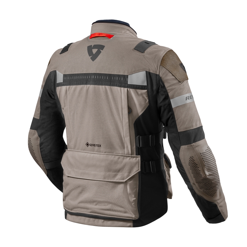 Bunda na motocykel Revit Defender 3 GTX hnedo-čierna
