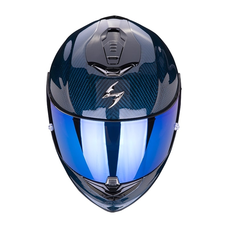 Integrálna prilba na motocykel Scorpion EXO-1400 Carbon modrá