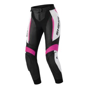 Dámske nohavice na motocykel Shima Miura 2.0 čierno-bielo-ružové
