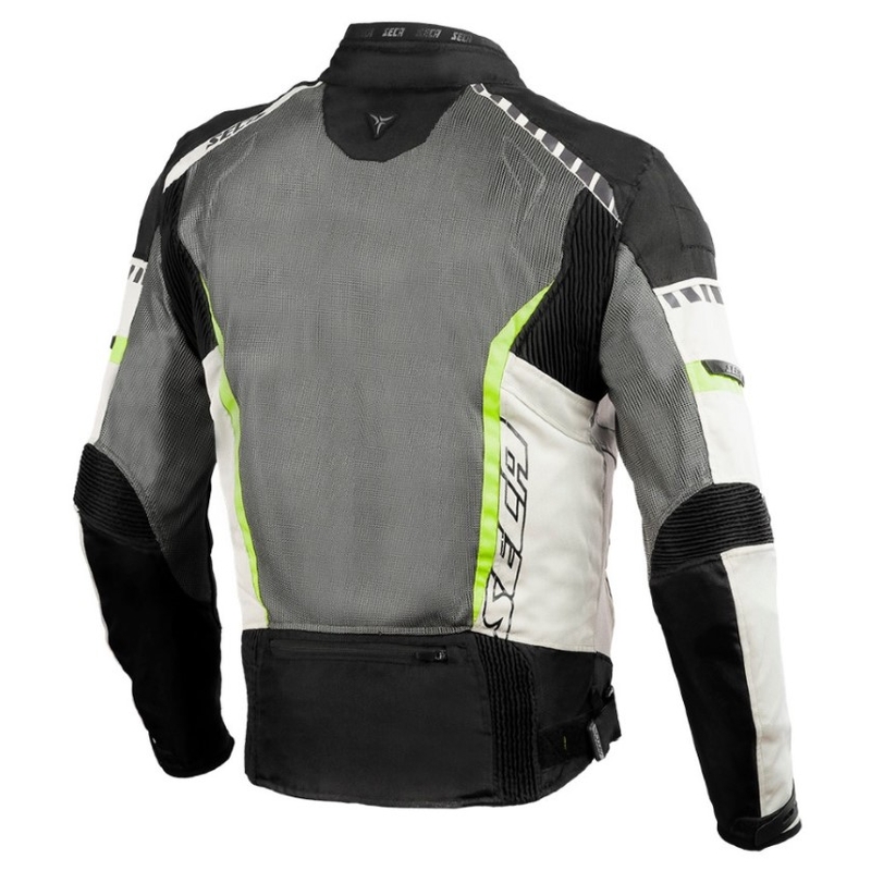 Bunda na motocykel SECA Airflow II sivá výpredaj