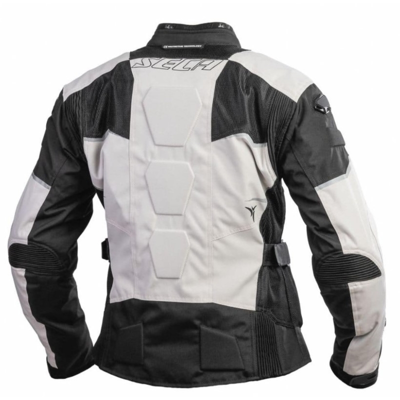 Dámska bunda na motocykel SECA Stream III šedá výpredaj