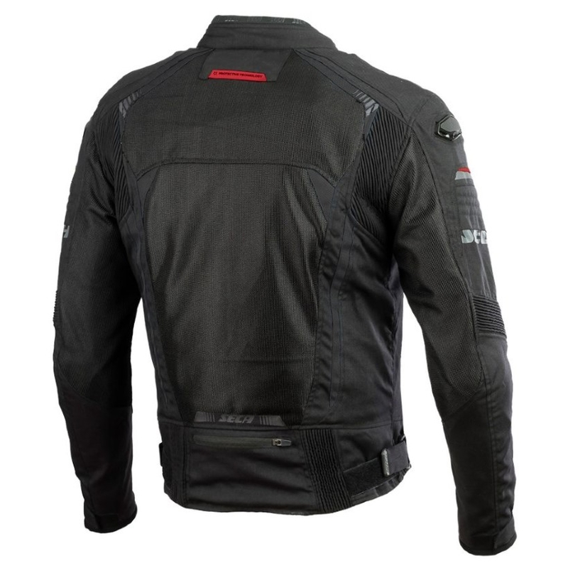 Bunda na motocykel SECA SuperAir čierna výpredaj