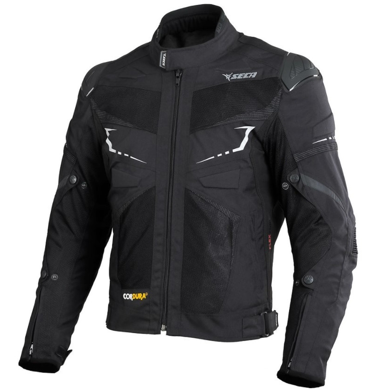 Bunda na motocykel SECA Venti Uno čierna výpredaj