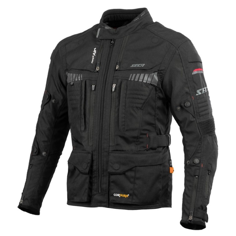 Bunda na motocykel SECA X-Tour čierna výpredaj