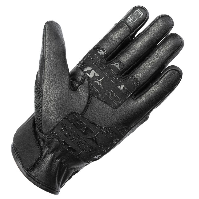 Dámske rukavice na motocykel SECA Axis Mesh čierne výpredaj