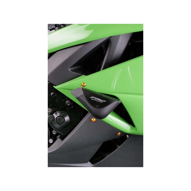 Padacie protektory Puig PRO - Kawasaki ZX-6R (2009 - 2015) čierne