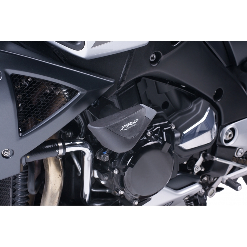 Padacie protektory Puig PRO - Suzuki B-King (2007 - 2011) čierne
