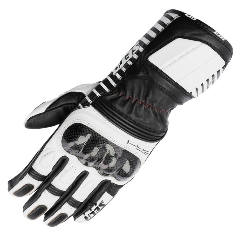 Rukavice na motocykel SECA Mercury IV čierno-biele výpredaj
