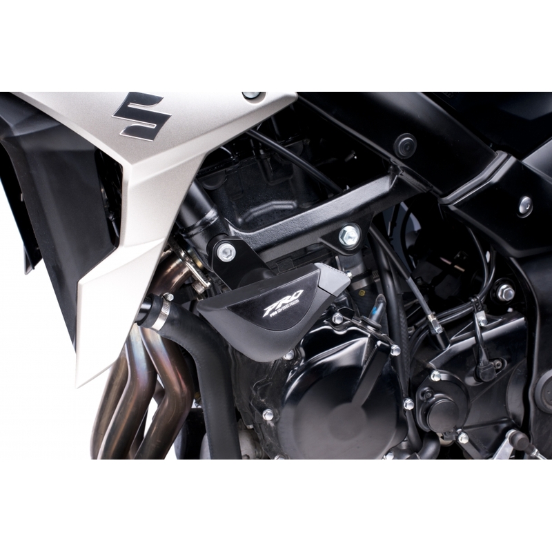 Padacie protektory Puig PRO - Suzuki GSX-R1000 (2009 - 2014) čierne