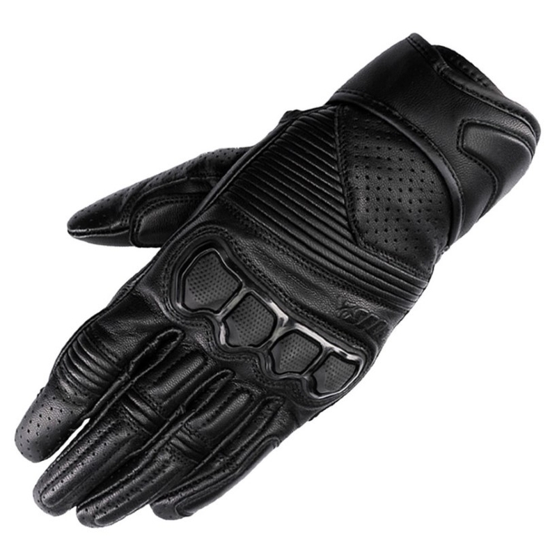 Moto rukavice SECA Custom R Perforated čierne výpredaj