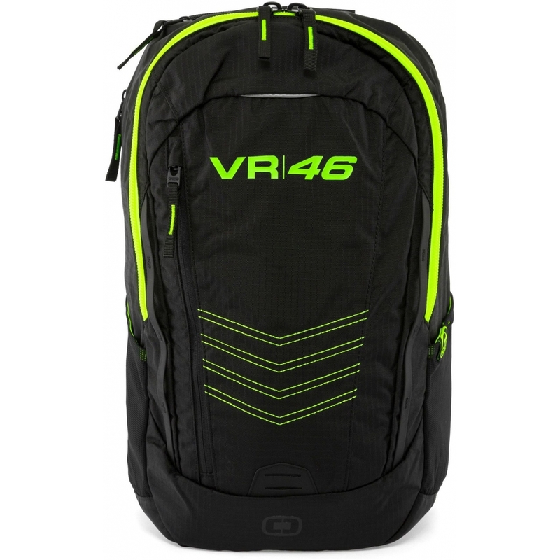 Batoh VR46 Valentino Rossi Ogio čierno-fluorescenčno žltý
