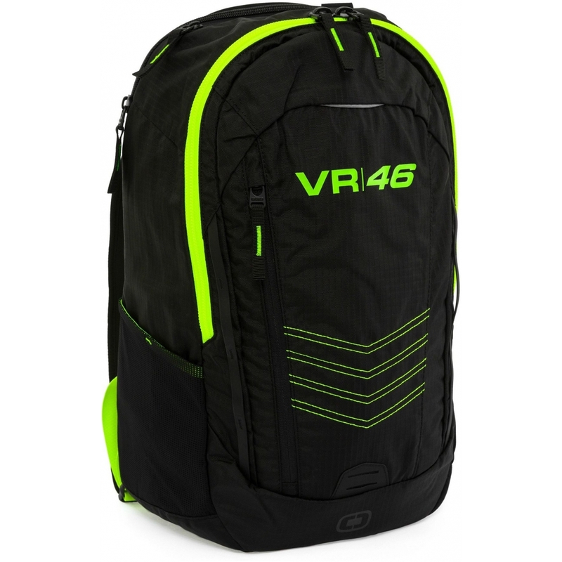 Batoh VR46 Valentino Rossi Ogio čierno-fluorescenčno žltý