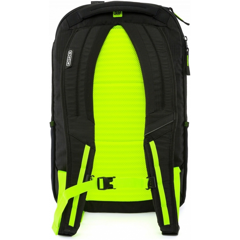 Batoh VR46 Valentino Rossi Ogio čierno-fluorescenčno žltý