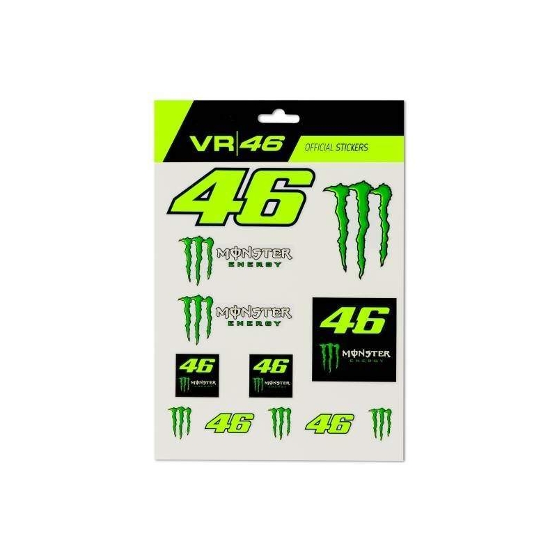Sada nálepiek VR46 Valentino Rossi Monster