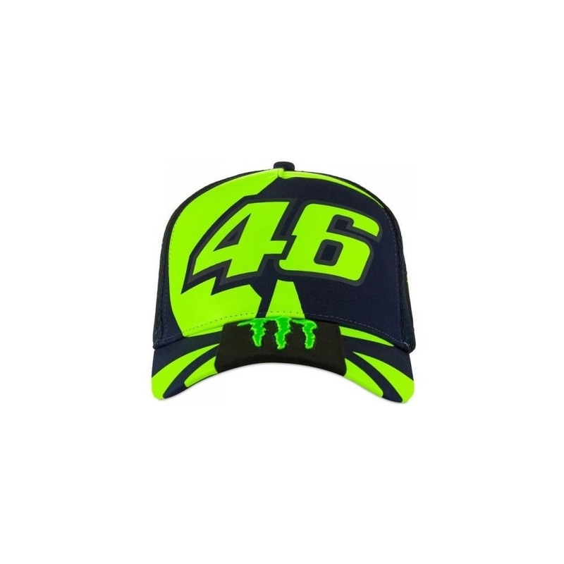 Detská šiltovka VR46 Valentino Rossi modro-fluorescenčno žltá